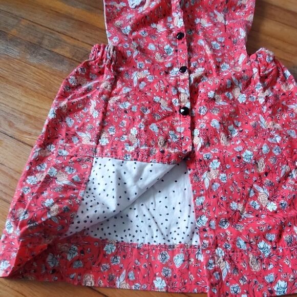 Girls Vintage Style Handmade Sleeveless Top - Picture 3 of 4